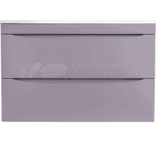 Тумба под раковину без столешницы Style Line Бергамо Мини 90 Люкс Plus подвесная, антискрейтч серая