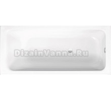 Стальная ванна Bette BetteSelect 170x75 см, встраиваемая, белая, на ножках, с шумоизоляцией