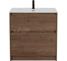 Тумба под раковину без столешницы BelBagno Kraft 39 80 напольная, rovere tabacco