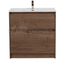 Тумба под раковину без столешницы BelBagno Kraft 80 напольная, rovere tabacco
