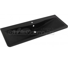 Мебельная раковина BelBagno BB1200/455-LV-ART-ALR-NERO черная матовая