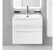 Тумба под раковину без столешницы BelBagno Acqua 60 подвесная, bianco lucido