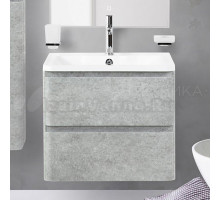 Тумба под раковину без столешницы BelBagno Albano 60 подвесная, cemento verona grigio