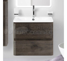 Тумба под раковину без столешницы BelBagno Albano 70 подвесная, rovere nature grigio