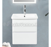 Тумба под раковину без столешницы BelBagno Albano-Cer 50 подвесная, bianco lucido