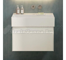 Тумба под раковину без столешницы KERAMA MARAZZI Logica 70 подвесная, белоснежная