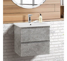 Тумба под раковину без столешницы BelBagno Albano-Cer 50 подвесная, cemento verona grigio