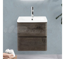 Тумба под раковину без столешницы BelBagno Albano-Cer 50 подвесная, robere nature grigio