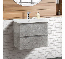 Тумба под раковину без столешницы BelBagno Albano-Cer 60 подвесная, cemento verona grigio