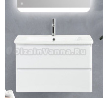 Тумба под раковину без столешницы BelBagno Albano-Cer 80 подвесная, bianco lucido