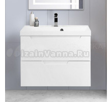 Тумба под раковину без столешницы BelBagno Vittoria 70 подвесная, bianco lucido