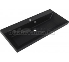 Мебельная раковина BelBagno BB1000/450-LV-ART-AST-NERO черная матовая