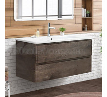 Тумба под раковину без столешницы BelBagno Albano-Cer 105 подвесная, robere nature grigio