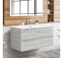 Тумба под раковину без столешницы BelBagno Albano-Cer 105 подвесная, rovere vintage bianco