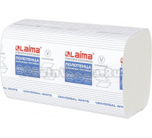 Бумажные полотенца Laima (H3) Universal White (Блок: 15 уп. по 200 шт)