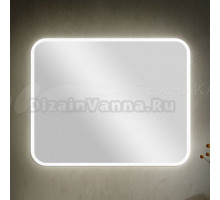 Зеркало Silver Mirrors Стив 100x80 с подсветкой, с подогревом
