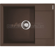 Мойка кухонная Omoikiri Daisen 65T-DC темный шоколад