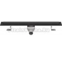 Душевой трап (лоток) MCH Chudej Slim Line CH700SLC 70 см, матовый черный
