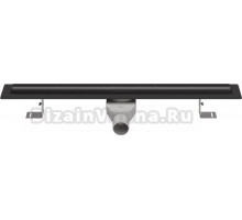 Душевой трап (лоток) MCH Chudej Slim Line CH600SLC 60 см, матовый черный