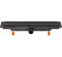 Душевой трап (лоток) MCH Chudej Medium CH550MC 55 см, матовый черный