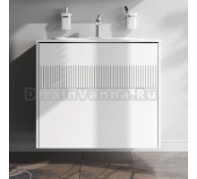 Тумба под раковину без столешницы AM.PM Func 80 белая матовая, с 2 ящиками