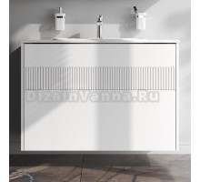 Тумба под раковину без столешницы AM.PM Func 100 белая матовая, с 2 ящиками