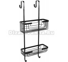 Полка Fixsen Hotel FX-854B-2 прямая, черная