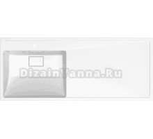 Раковина над стиральной машиной Paola Magenta 1200 L с кронштейнами