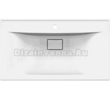 Мебельная раковина Paola Elegante 800 врезная с отверстием под смеситель