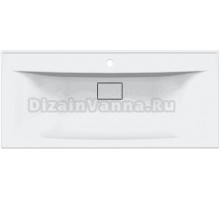 Мебельная раковина Paola Elegante 1000 врезная с отверстием под смеситель