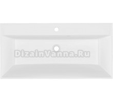 Мебельная раковина Paola Alba 900 врезная с отверстием под смеситель