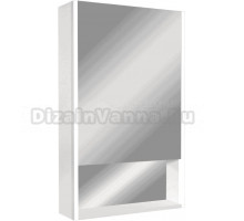 Зеркало-шкаф Art&Max Foggia AM-Fog-600-800-1D-L-DS-F-White 60х80, белое, с подсветкой