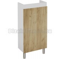 Тумба под раковину без столешницы DIWO Кострома 40 напольная, дуб крафт