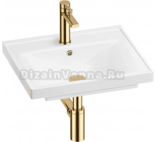 Комплект Wellsee FreeDom 201003058 глянцевый белый, золото, 4 в 1