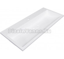 Мебельная раковина Uperwood Barsa 100 см, белая