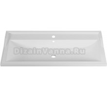 Мебельная раковина Uperwood Family 100 см, белая