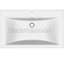 Мебельная раковина Paola Roma 750 врезная с отверстием под смеситель