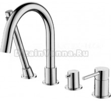 Смеситель на борт ванны AQUATEK Европа AQ1348CR хром
