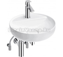 Комплект Wellsee Chalice Perfection 201004341 глянцевый белый, хром, 5 в 1