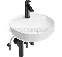 Комплект Wellsee Chalice Perfection 201004342 глянцевый белый, матовый черный, 5 в 1