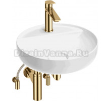 Комплект Wellsee Chalice Perfection 201004343 глянцевый белый, золото, 5 в 1