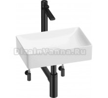 Комплект Wellsee Pure BY Wellsee 201004367 глянцевый белый, матовый черный, 5 в 1