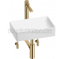 Комплект Wellsee Pure BY Wellsee 201004368 глянцевый белый, золото, 5 в 1