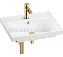 Комплект Wellsee FreeDom 201003193 глянцевый белый, золото, 4 в 1