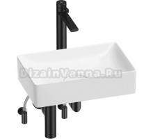 Комплект Wellsee Pure BY Wellsee 201004372 глянцевый белый, матовый черный, 5 в 1