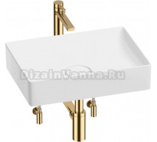 Комплект Wellsee Pure BY Wellsee 201004383 глянцевый белый, золото, 5 в 1