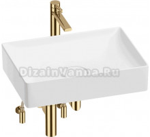 Комплект Wellsee Pure BY Wellsee 201004423 глянцевый белый, золото, 5 в 1