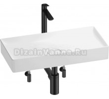 Комплект Wellsee Pure BY Wellsee 201004427 глянцевый белый, матовый черный, 5 в 1