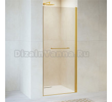 Душевая дверь в нишу RGW Passage PA-103-Gb 80 см, профиль золотой, стекло прозрачное
