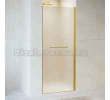 Душевая дверь в нишу RGW Passage PA-103-Gb 90 см, профиль золотой, стекло матовое